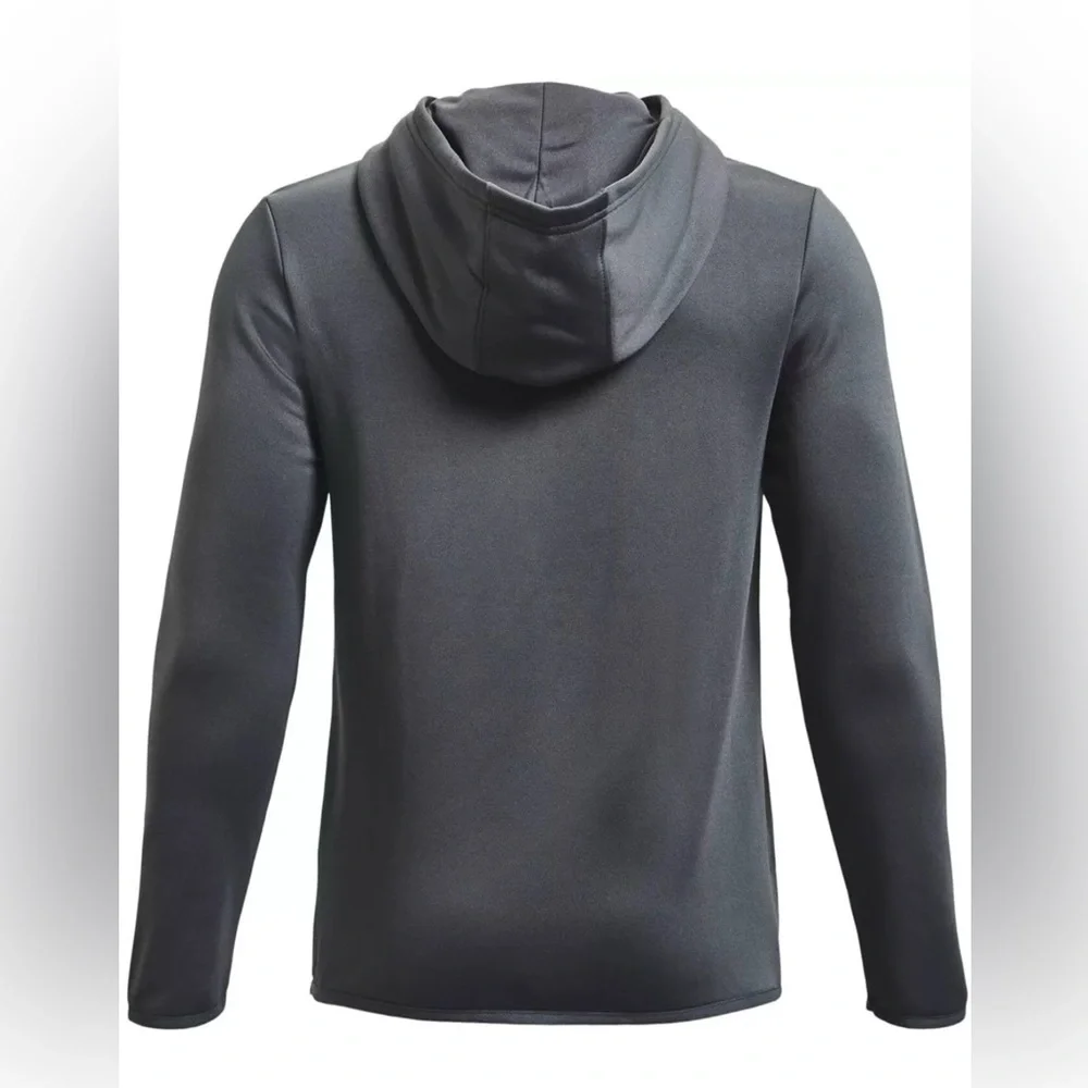 NWT UNDER ARMOUR UA Youth AF Repeat logo Hoodie Charcoal NWT